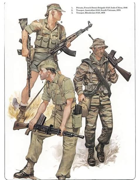 Rhodesian Soldier Uniform Set 16 Scale Elite Brigade Uniform Sets