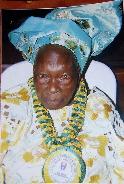 Ooni Of Ife Oba Ogunwusis Grandmother Deadnaijagistsblog Nigeria