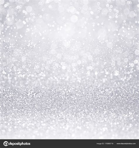 Silver Glitter Confetti Background For Anniversary Or Shiny Christmas