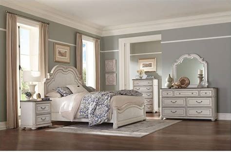 Heirloom White Poster Bedroom Set From American 55 Off