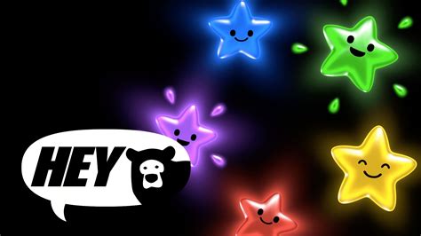 Hey Bear Sensory Rainbow Stars Relaxing Sleep Video Lullaby Music
