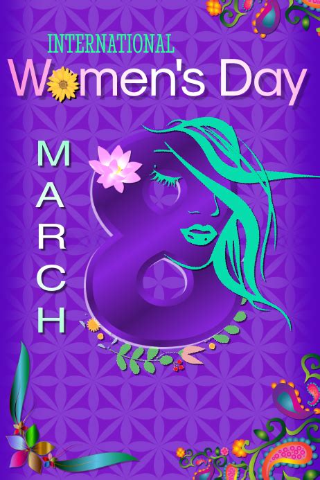 International Womens Day Poster Template Postermywall