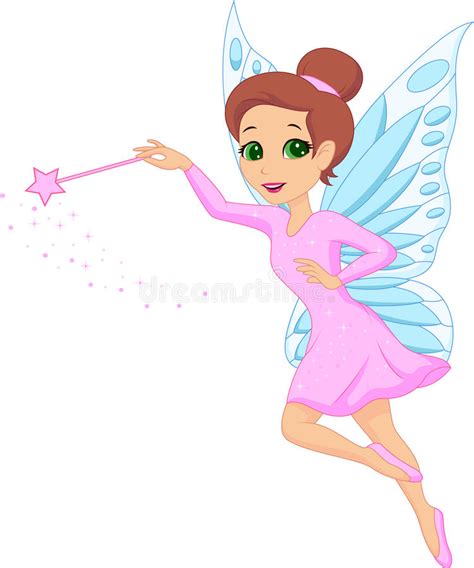 Cute Fairy Cartoon Stock Vector Image Of Child Duct 33231261
