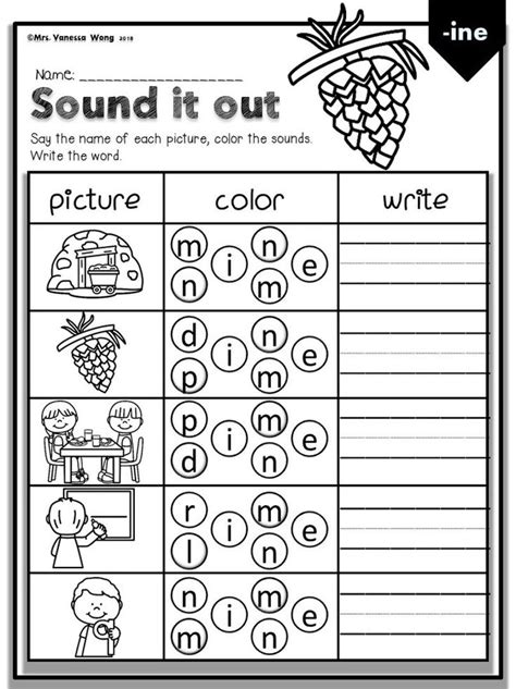 1st Grade Phonics Worksheets With Answer Key
