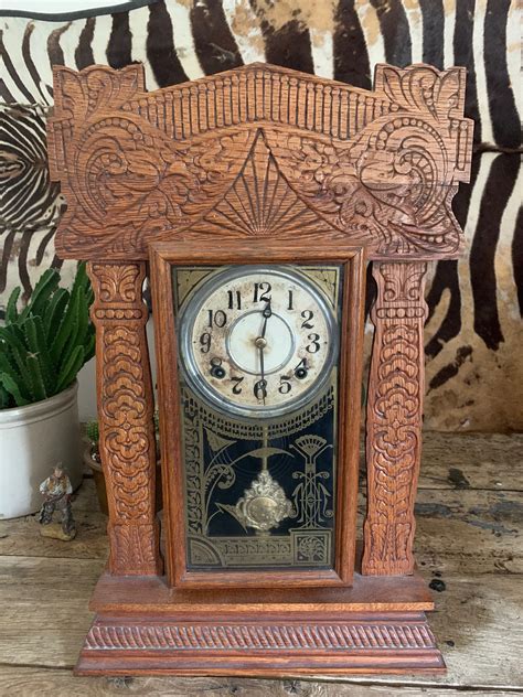 Vintage E Ingraham Co Clock Nellsparo