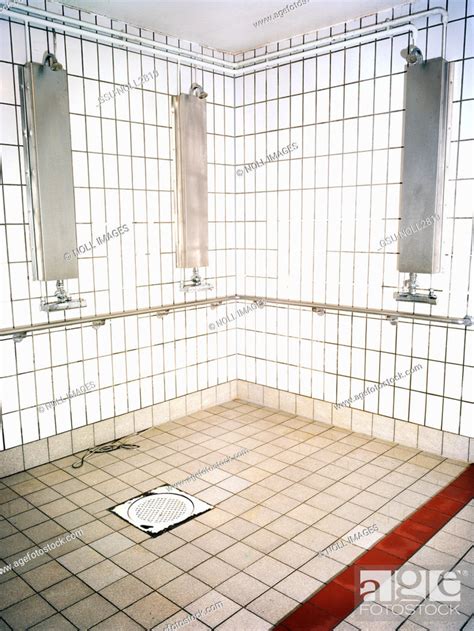 Empty Public Showers Stock Photo Picture And Rights Managed Image