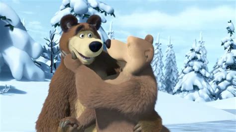 Masha And The Bear Bears In Love