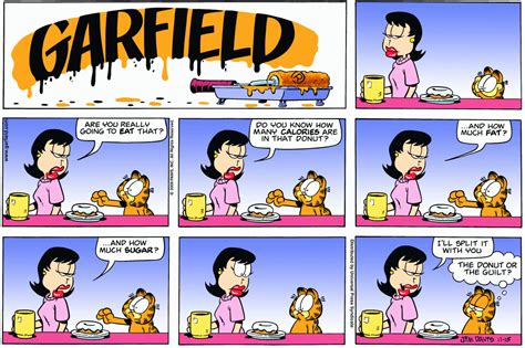 Garfield Daily Comic Strip On November 15th 2009 Garfield Comics