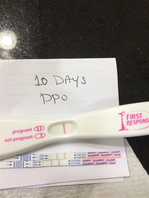10 Dpo Negative Hpt And Positive Ovulation Test Glow Community