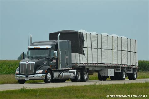 Tmc Peterbilt 579 With A Flatbed Il A Photo On Flickriver