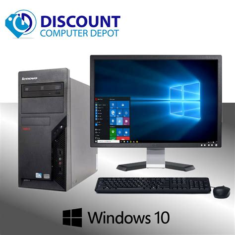 Lenovo Thinkcentre Windows 10 Desktop Computer Dual Core