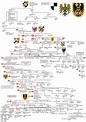 Stamboom van het Huis Hohenzollern | Royal family trees, Genealogy ...