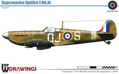 Supermarine Spitfire Mk Ib Messerschmitt Bf 109 Ii Gm Supermarine