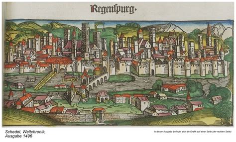 Regensburg historisch: 1493 - Hartmann Schedel ...