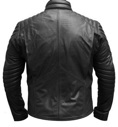 Superman Man Of Steel Smallville Black Leather Jacket Costume Ebay