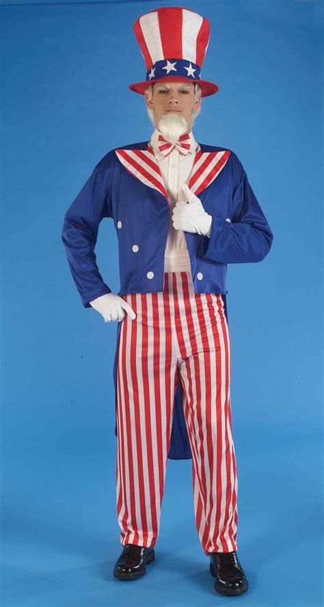 Uncle Sam Adult Mens 4th Of July Costume Screamers Costumes