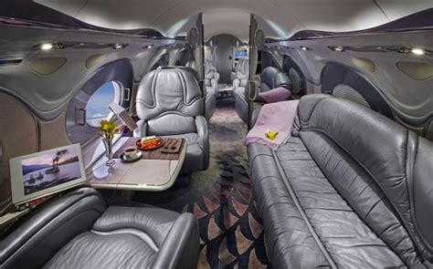 Mind Blowing Private Jet Interior Designs Top Dreamer