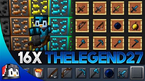 Thelegend27 Revamp 16x Mcpe Pvp Texture Pack Fps Friendly Youtube