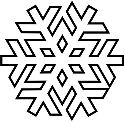 So find your coloring pens, glitter, and glue, and let's decorate some. Snowflake Coloring Page - ClipArt Best - ClipArt Best