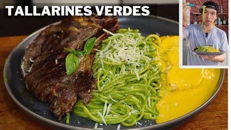 Así Preparo mis TALLARINES VERDES en un TOQUE Cocina Peruana YouTube