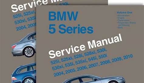 BMW 5 Series (E60, E61) 2004 - 2010 Service Manual: 2 Volume Set