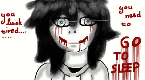 Jeff The Killer You Need To Go To Sleep By Knife Girl On Deviantart