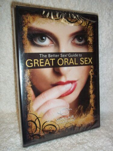 Sizzle Better Sex Guide To Great Oral Sex DVD SINCLAIRE INSTITUTE Sex
