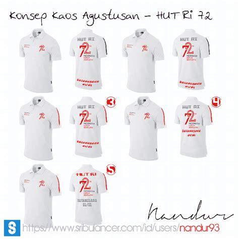 I have specialized using adobe indesign. Desain Kaos Agustusan - HUT RI 72 Sumur Batu Kutanegara ...