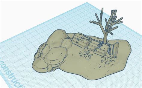 Download Free Stl File Desert Diorama • 3d Printing Template ・ Cults