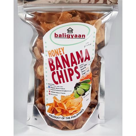 Boracay Delicious Banana Chips With Honey Cod By Baligyaan Shopee Philippines