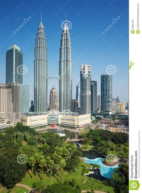 Kl Central District Stock Image Image Of Architecture 53062763