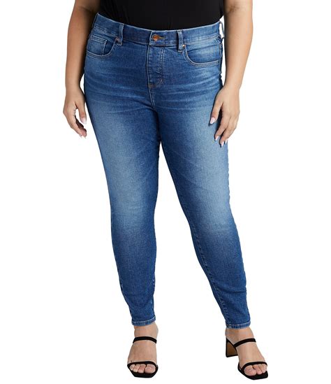Jag Jeans Plus Size Valentina Mid Rise Stretch Denim Skinny Jeans