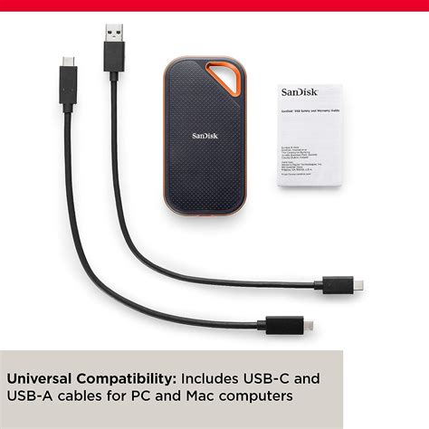 SanDisk SSD portátil Extreme PRO de TB Hasta MBs USB C USB Gen Unidad