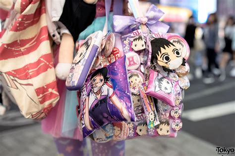 harajuku decora girls w kuroko s basketball goods and colorful fashion tokyo fashion