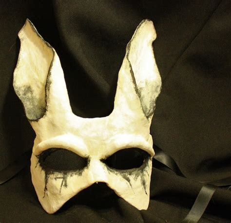 Gothic White Rabbit Mask