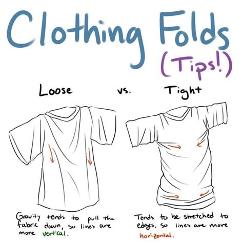 Folds ᴄʀᴇᴅɪ Drawing Clothes Drawing Reference Cartoon Drawings