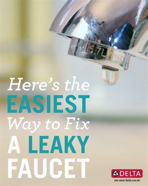 You may have to do this for both handles, if both are leaking. The Easiest Way To Fix A Leaky Faucet | Leaky faucet ...