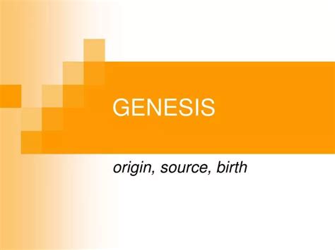 Ppt Genesis Powerpoint Presentation Free Download Id6104714