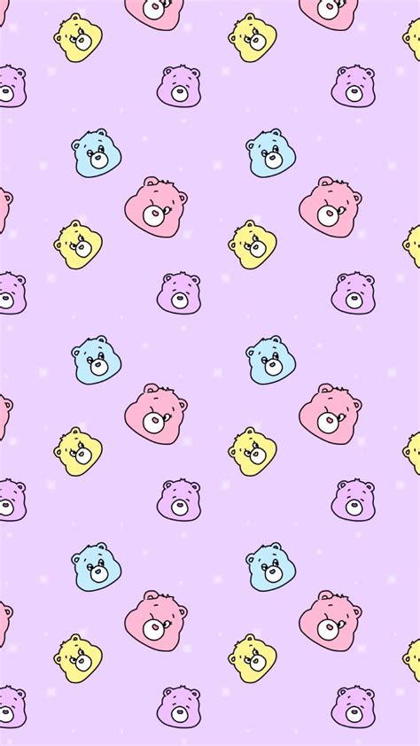 Care Bear Soft Wallpaper Bear Wallpaper Iphone Background Wallpaper