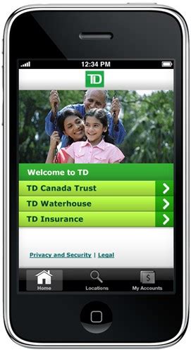 Check to see if your bank features a mobile deposit app for your tablet or smart phone. TD Bank customers have 'app'-etite for iPhone banking | IT ...
