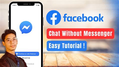 How To Use Facebook Messenger Without Messenger App Youtube