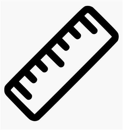 Ruler Measure Length Icon Hd Png Download Transparent Png Image