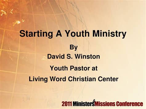 Ppt Starting A Youth Ministry Powerpoint Presentation Free Download