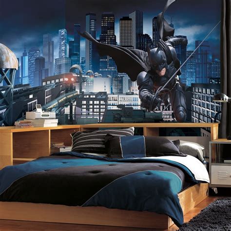 Batman The Dark Knight Rises Xl Prepasted Wallpaper Mural Batman