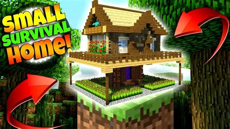 This minecraft survival house, designed and built by youtuber folli, looks challenging to replicate, with its fancy roof. BEST SMALL SURVIVAL HOUSE EVER!!! MINECRAFT TUTORIAL ...