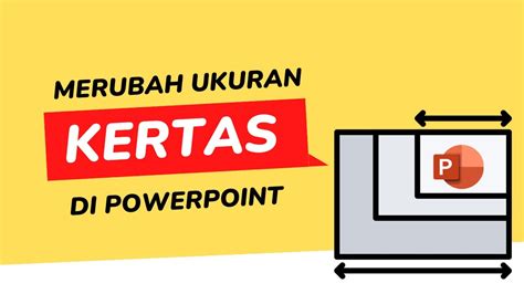 Powerpoint Buat Pemula Merubah Ukuran Kertas Youtube