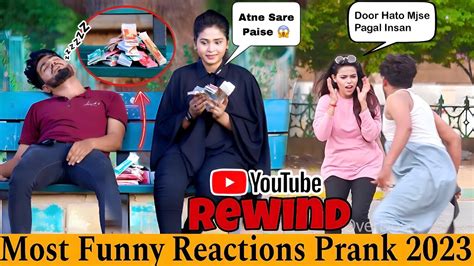 Most Funny Reaction Prank On Girls 2023 Rewind Overdose Tv Youtube