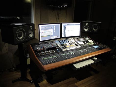 Acme furniture eleazar music recording studio desk, natural oak. Sterling Modular Multi Station Artist Series Desk - User review - Gearslutz.com | Home studio ...