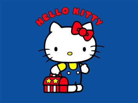 Free Download Blue Hello Kitty Wallpaper Desktop Hd Wallpaper