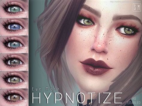 The Sims Resource Hypnotize Eye Mask By Screaming Mustard • Sims 4